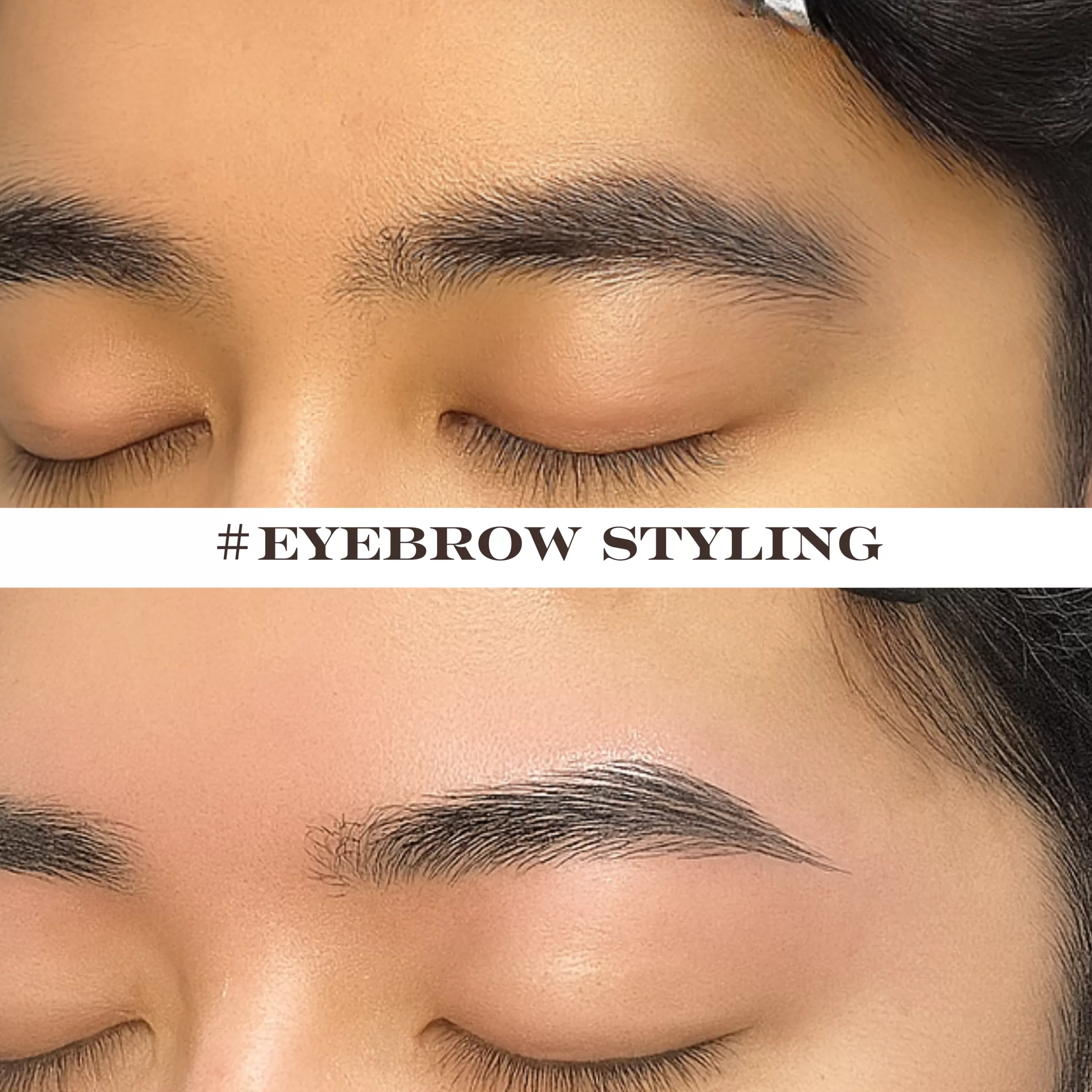 眉毛パーマ施術例