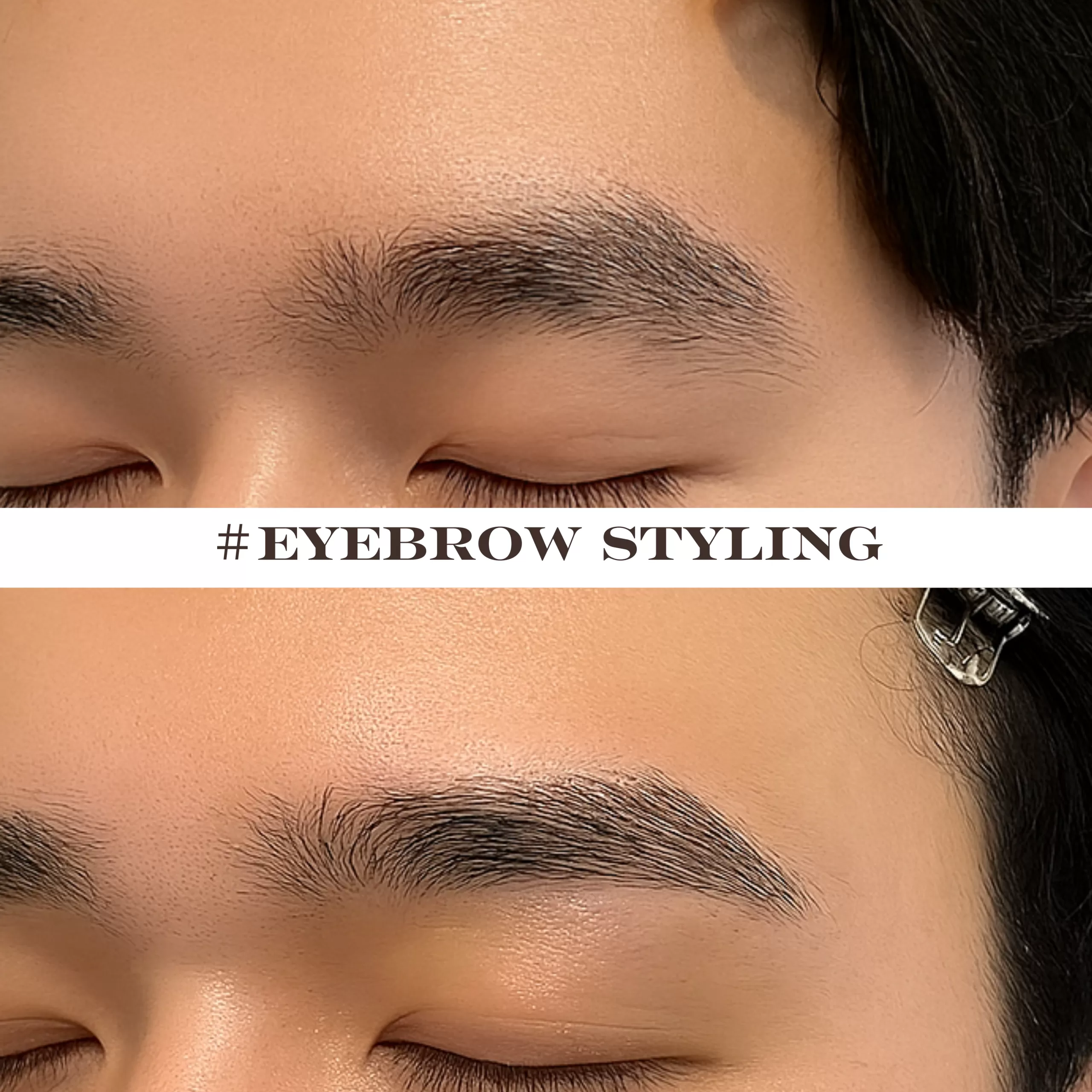 眉毛パーマ施術例