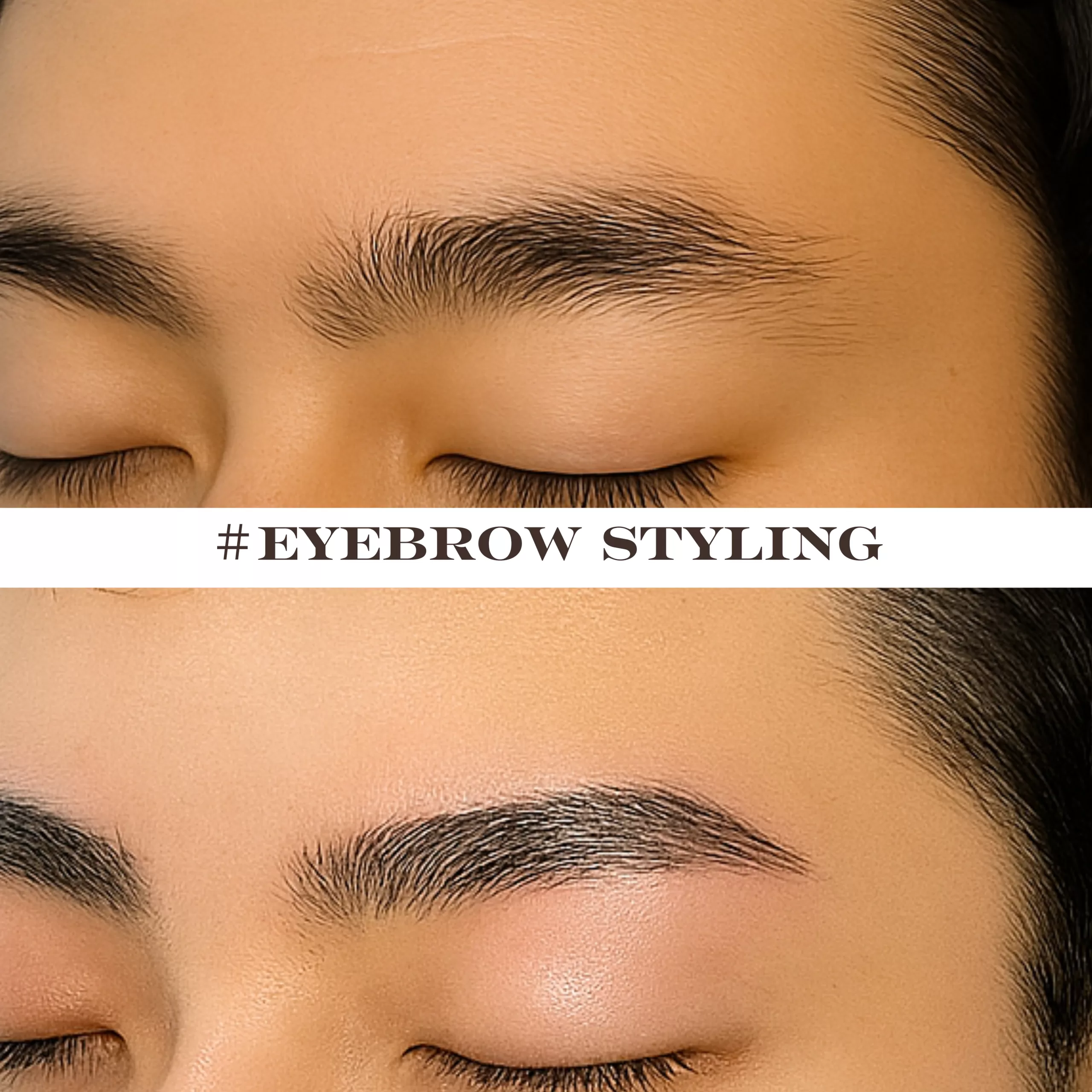 眉毛パーマ施術例