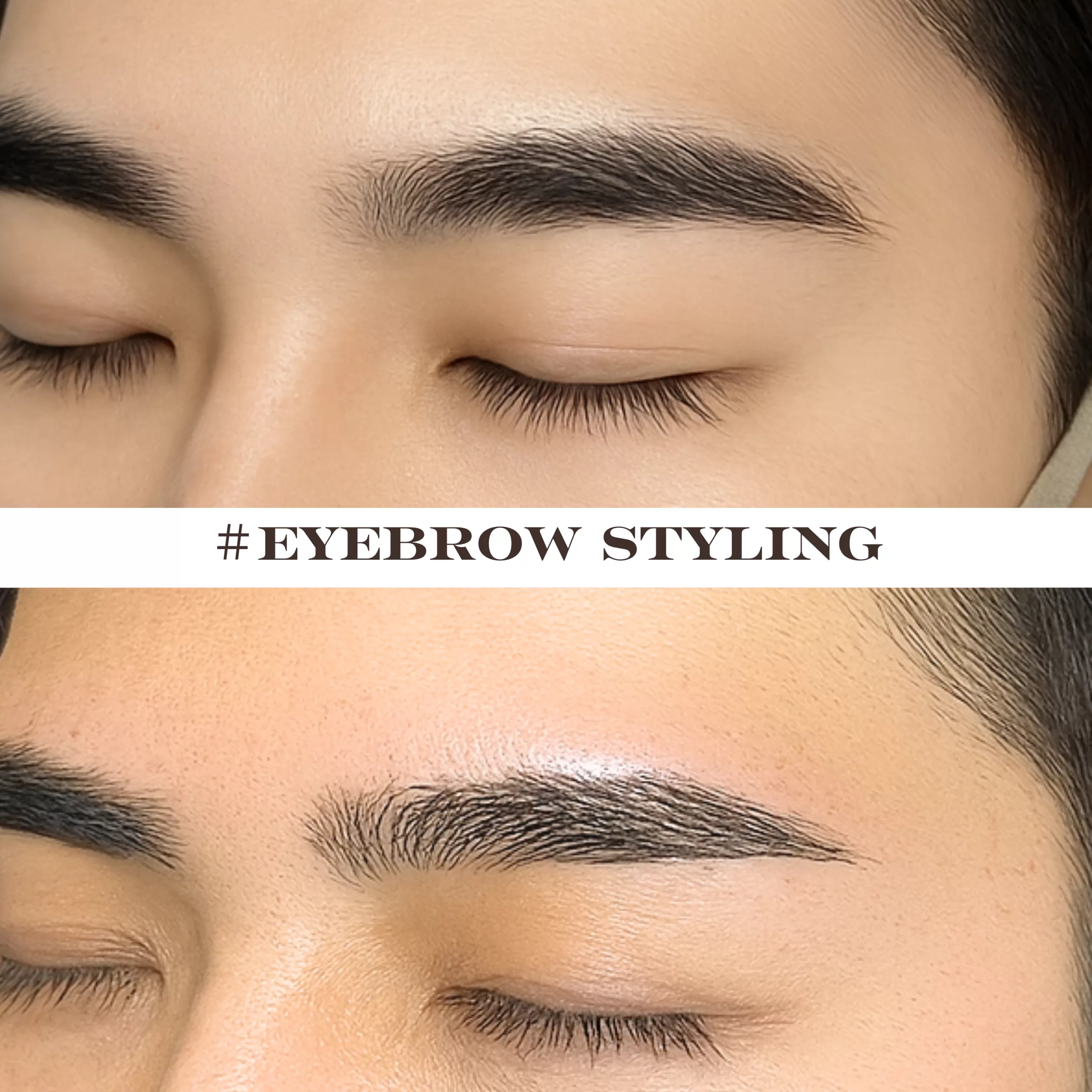 眉毛パーマ施術例