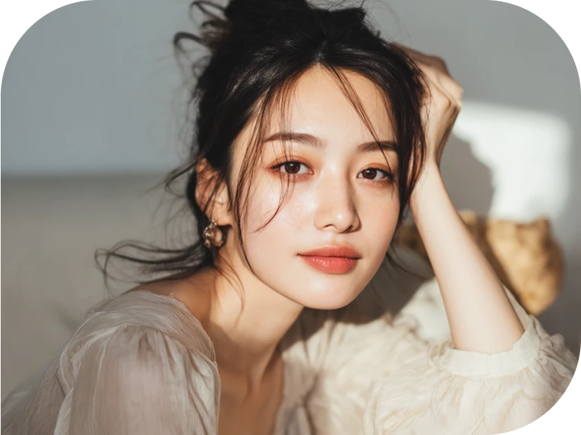 B<AFTER SALON の目元ケアで理想の印象を叶えるイメージ画像